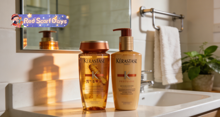 🍰英亚卡诗61折起💥250ml菁纯润泽洗发水仅£19!元气姜粉防脱精华£32!防脱修复一步到位!