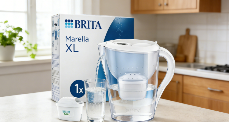 拒绝脱发💧英亚Brita低至53折！Marella白色滤水壶套装仅需£16！强效滤除余氯！饮水更安心！