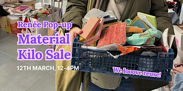 March Renée 布料公斤特卖会来伦敦北肯辛顿了！快来淘设计师同款面料