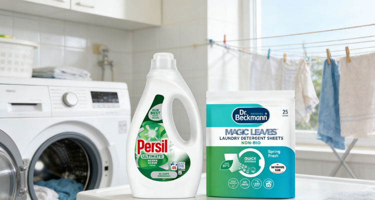 英亚洗衣好物全线好价👕25片Dr.Beckmann便携洗衣片仅£3！1.2升Persil极致洁净洗衣液£6！