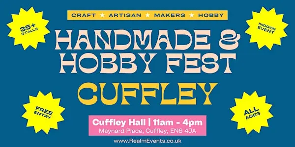 Handmade Hobby Fest 手工市集来了！在Cuffley发掘独一无二的手工宝藏