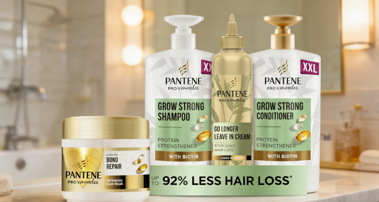 英亚潘婷45折起🔥Pro-V 强效发膜史低仅需£4！强韧亮泽洗护套装£18收！秀发护理全拿捏！