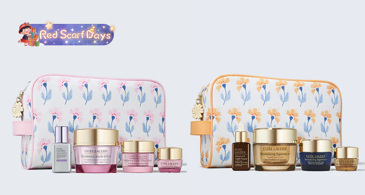 🍰雅诗兰黛官网礼盒大上新💥自带59折起+送5件🎁智妍面霜50ml礼盒仅£95！买1送5超级划算！