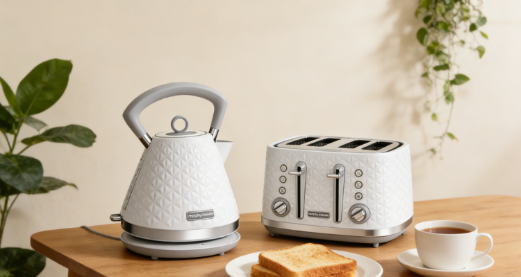 英亚Morphy Richards家电低至58折💥复古英伦烧水壶仅需£29!还有超多实用小家电!