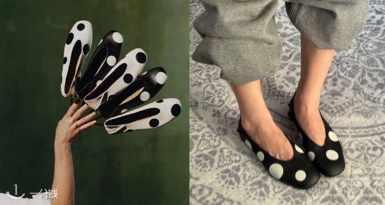 Camper官网新品波点芭蕾鞋限时低定价+85折！完全诠释西班牙弗拉门戈风情！