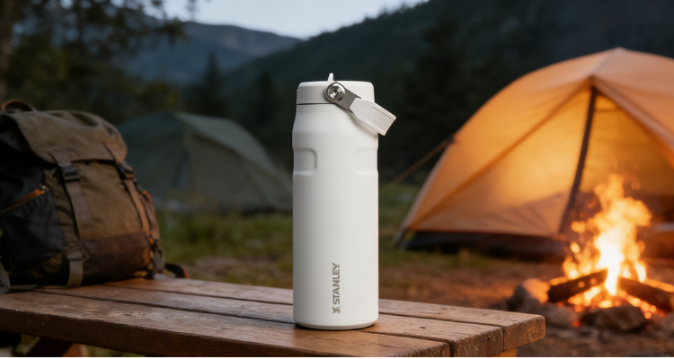 英亚爆火Stanley保温杯6折起🔥奶灰色吸管杯£37收！还有超多款式可选！喝水省心不洒漏！