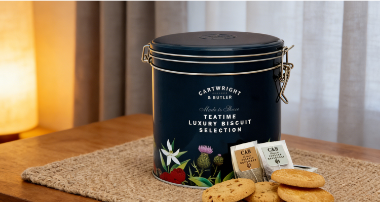 英亚Cartwright&Butler英式饼干69折起🍪铁盒装巧克力饼干£8收！三重巧克力饼干仅需£3