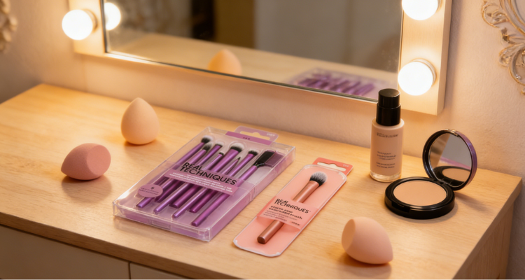 英亚RT化妆刷&美妆蛋62折起✨遮瑕粉底腮腮红化妆刷£5！8件装眼影刷£12！4只美妆蛋£14！