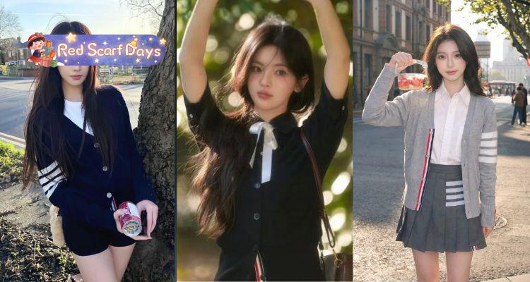 🍰学院顶流🎓Thom Browne低至3折+叠8折!👔杨超越同款开衫£355收👉收卫衣、连衣裙等