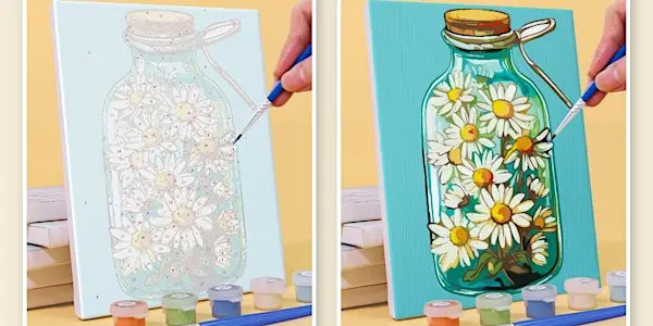 Paints & Petals 数字油画工作坊来伦敦了！放下压力，用色彩填满你的周末午后