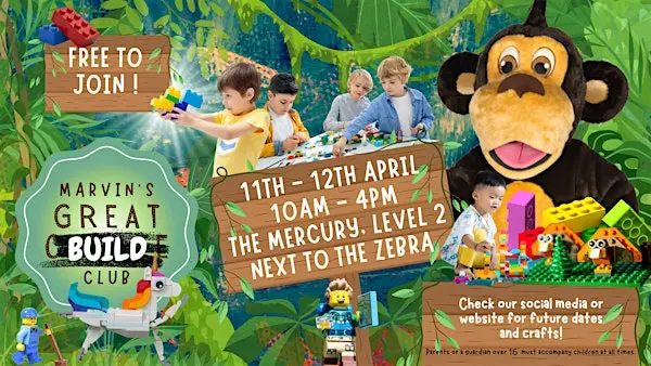 Marvin's Great Build 伦敦来了！带孩子一起当个周末建筑大师！