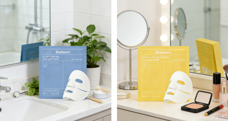 英亚Biodance面膜低至58折💖4片深层水凝面膜仅需£8！烟酰胺水润面膜£9收！