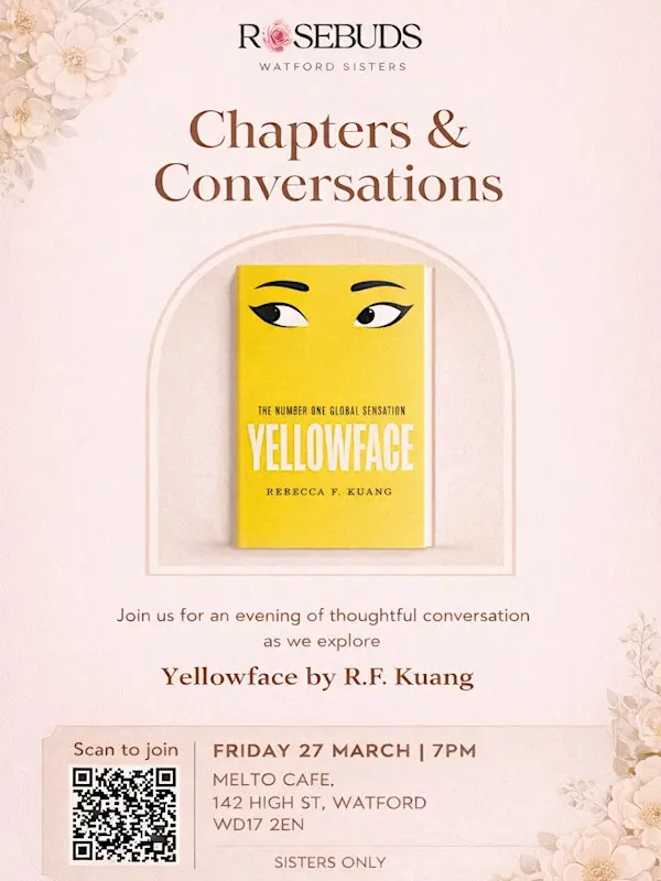 Chapters & Conversations 穆斯林姐妹读书俱乐部来伦敦了！加入我们，在书香与对话中寻找共鸣与成长。