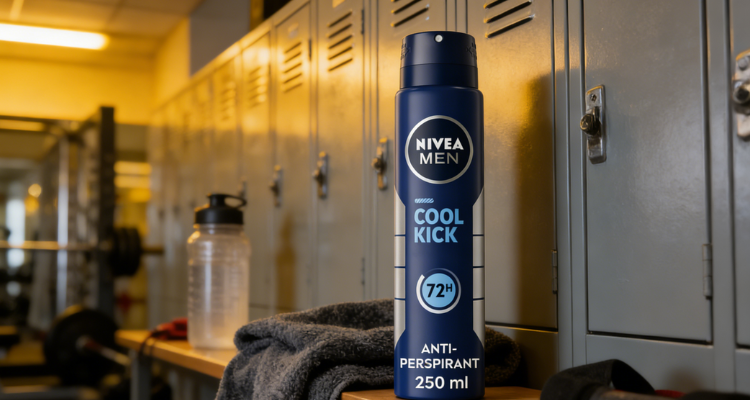 英亚250ml妮维雅男士清凉止汗喷雾仅需£2.5收💥冰酷配方速干不粘腻！腋下清爽一整天！