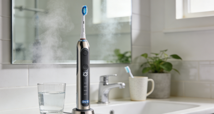 英亚Oral-B iO2夜幕黑季节限定版电动牙刷套装仅£39🔥呵护牙龈更专业！深洁牙缝牙龈，守护牙齿健康！