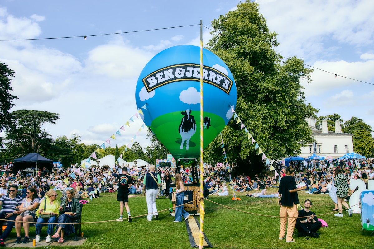 Ben & Jerry’s Sundaes in the Park Festival 伦敦来了！在庄园花园里，用音乐和无限冰淇淋装满你的夏天