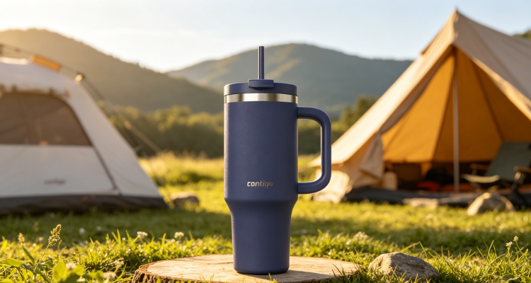 英亚Contigo不锈钢保温杯1.2L超级好价£12收💥真空保冷保冷持久！BPA材质更安心！