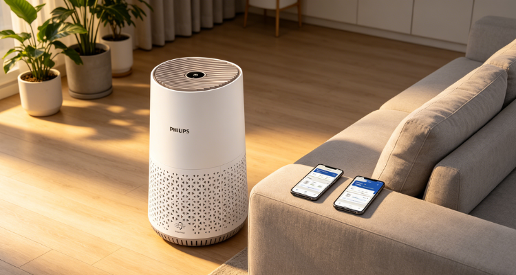 英亚Philips 600系空气净化器好价£69收🔥静音节能，家居环境大覆盖！过敏星人救星！