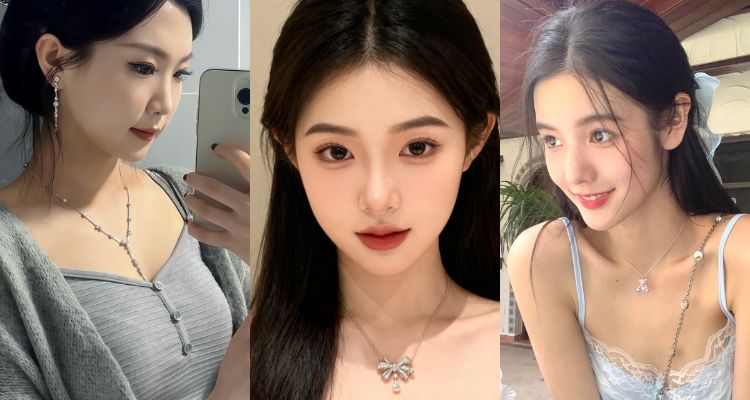 日常百搭闪钻🌟Swarovski「绝美项链」低至6折💖无限的爱项链£53🦋蝴蝶项链£59