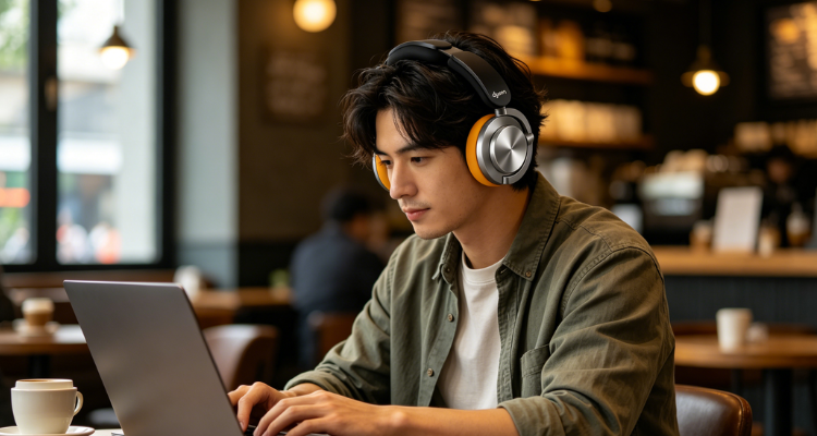 英亚戴森OnTrac头戴式降噪耳机直降£281🎧CNC铝金属机身+55小时超长续航！通勤必备！