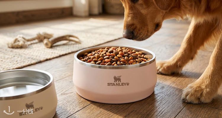 Stanley 全网爆火宠物碗欧洲上线🐶仅£55❗质感露营风超耐造，洗碗机可用，铲屎官闭眼入不亏🥣