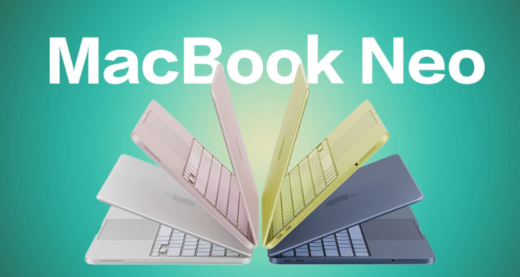 新品首降🔥英亚13英寸MacBook Neo £549入！轻薄便携+超高颜值！颜值性能双在线！