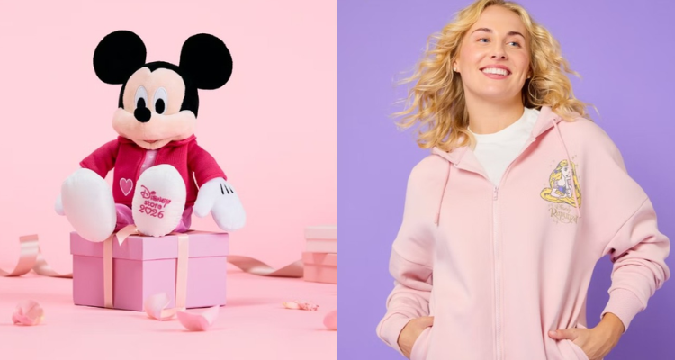 Disney Store官网大促18折起🔥2026 新款34cm米奇甜心公仔仅£5！米妮迷你背包盲盒挂饰£11！