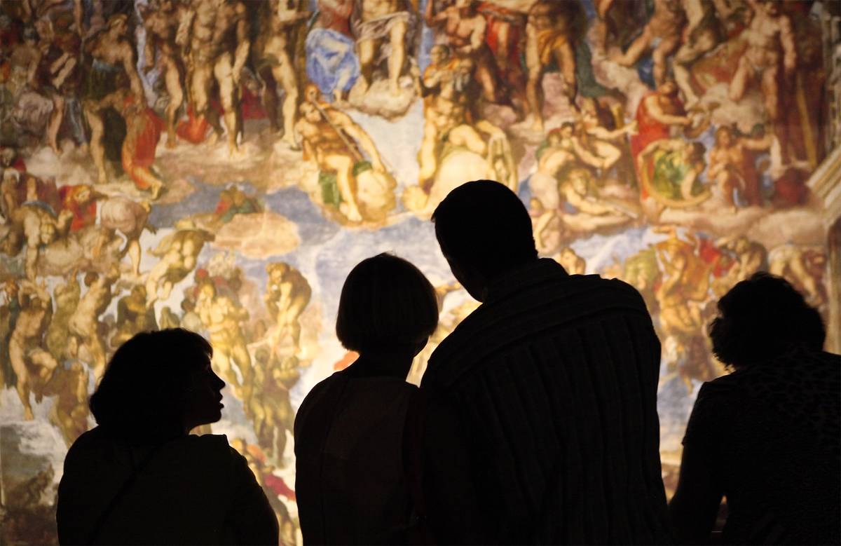 You can see every brushstroke of Michelangelo's High Renaissance masterpiece up close at a captivating Sistine Chapel exhibition coming to London this spring