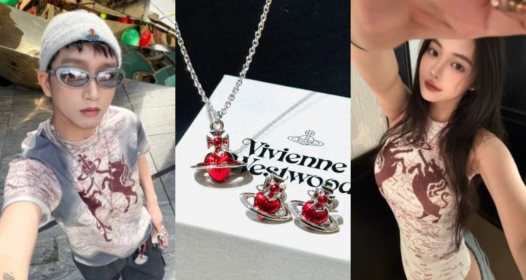 心动告白💌Vivienne Westwood「520限定首饰」来袭🪐收爱心钱包、土星项链、立体戒指等