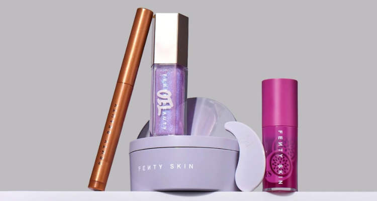 Fenty Beauty官网夏促4折起‼️水光唇釉£15🍉修容棒£20🥳钻石高光£22💎固体唇釉£22!
