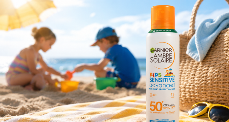 英亚卡尼尔儿童防晒喷雾SPF50+ 仅£6🔥海滩遛娃刚需！高倍防护+防水防沙，喷后即干不粘腻！