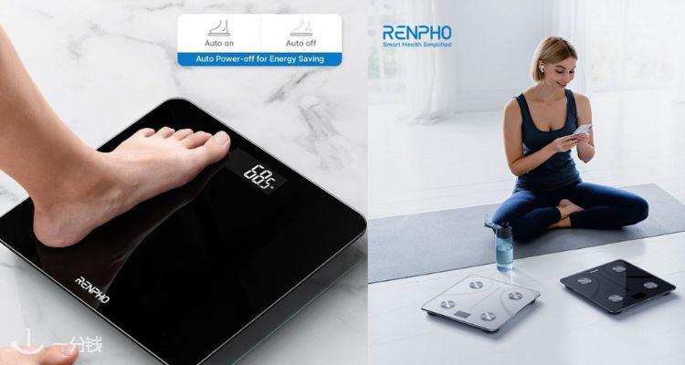 【Prime Day】RENPHO数字体重秤仅需£8收💪精度捕捉细微变化!80kg超大承重!减肥好搭档!