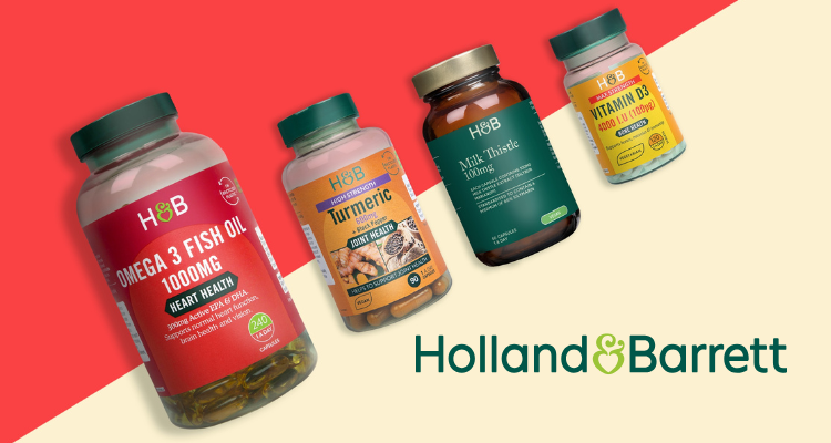 【闪促】Holland & Barrett 年中大促低至3折🔥无门槛8折码🐟保健品鱼油葡萄籽速戳抢购!