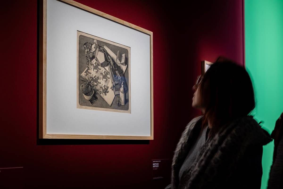M.C. Escher 展览登陆伦敦！准备好探索不可能的视觉世界。