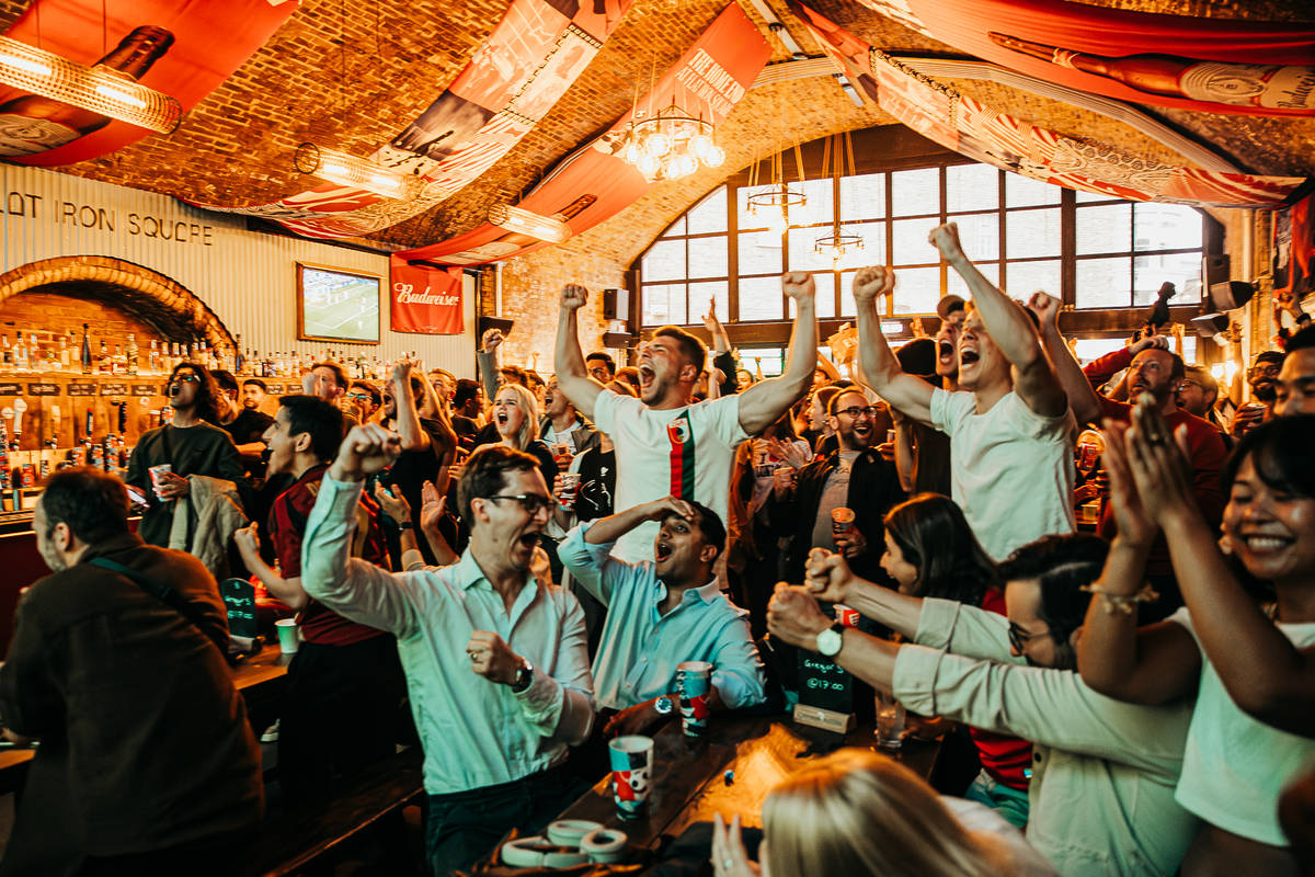 The London venue throwing epic watch parties for the World Cup, the Wimbledon final and more this summer: 19 huge screens, a 16ft jumbotron, live DJs, and a buzzing party atmosphere