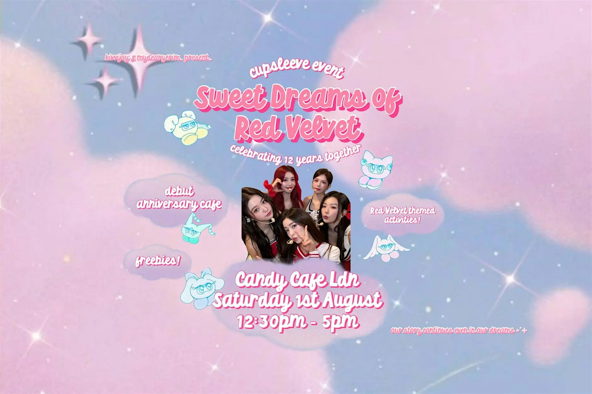 Sweet Dreams of Red Velvet 伦敦来了！走进红丝绒打造的柔软梦境