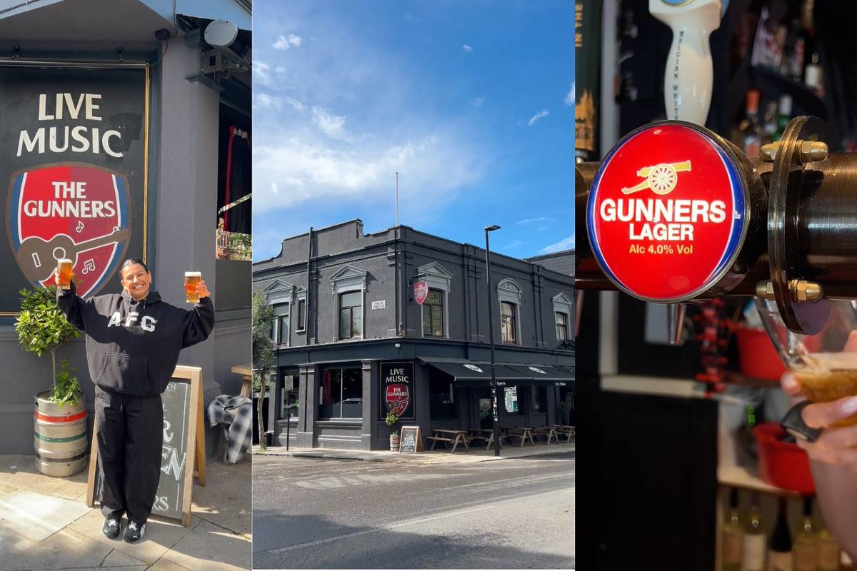 The Gunners Pub 伦敦来了！感受150年历史的阿森纳朝圣地，喝一口专属Gunners Lager，在啤酒花园看球吧！