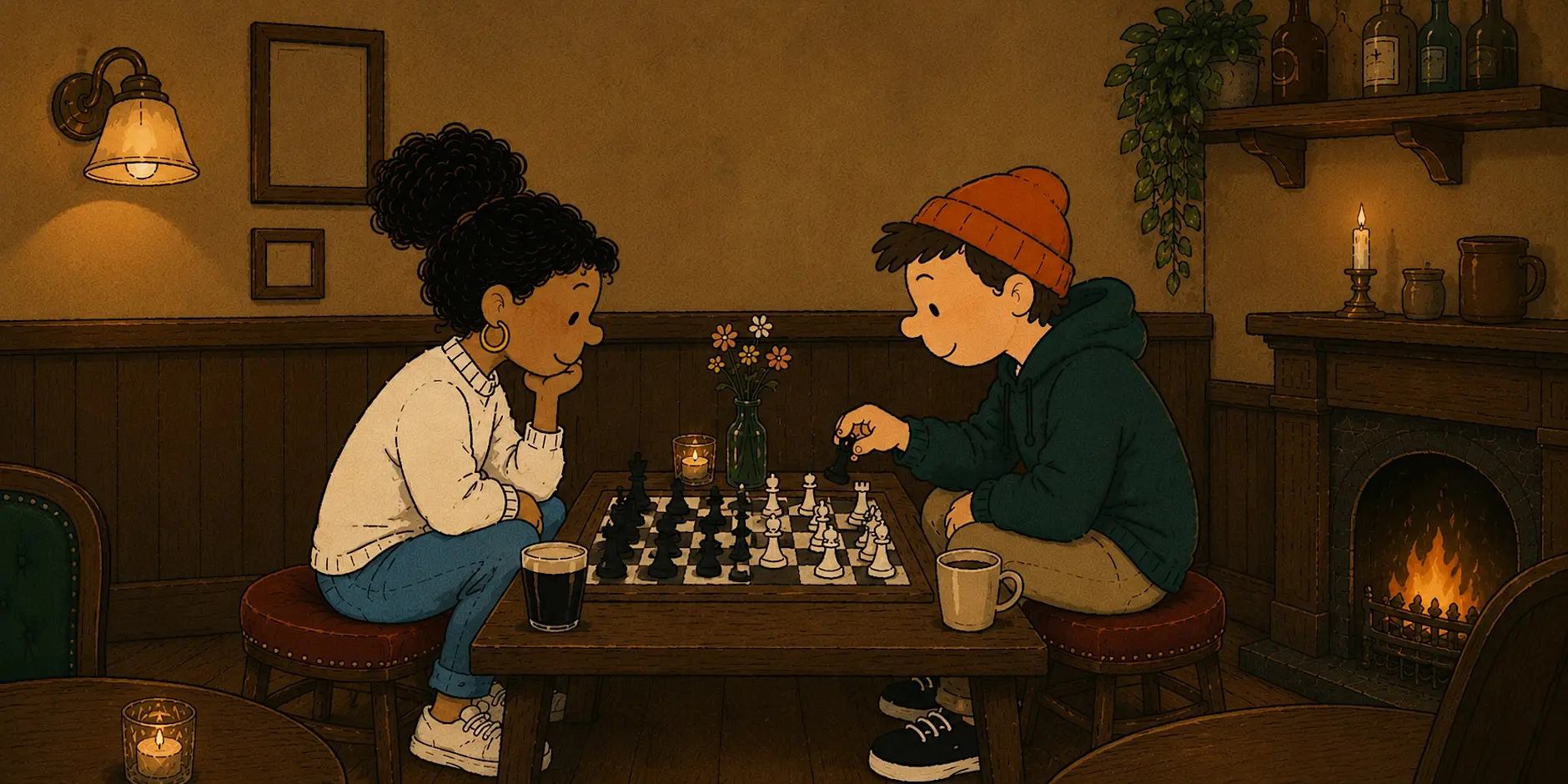Check Mates Social Chess Barnes 来了！在伦敦的酒吧里下一盘放松的象棋吧 ♟️