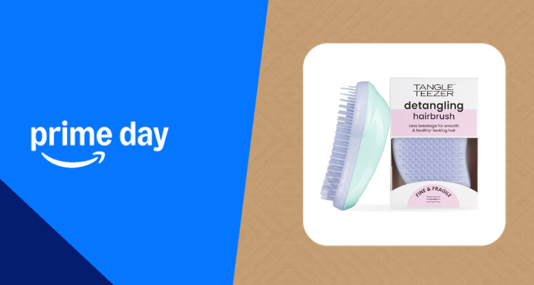 【Prime Day】英亚Tangle Teezer 便携顺发梳超好价£12收🔥软齿减少拉扯断发,细软染发丝必备✅