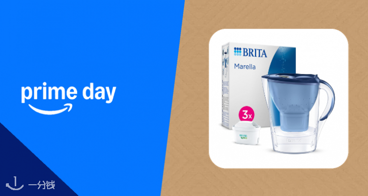 【Prime Day】56折刚需必囤💧BRITA滤壶+滤芯3件仅19💷!升级配方专攻水质极硬地区👊