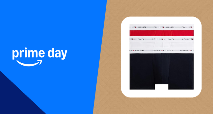 【Prime Day】英亚£19拿下Tommy Hilfiger大牌内裤😍经典红白蓝三色套装!软弹贴合不勒腰!