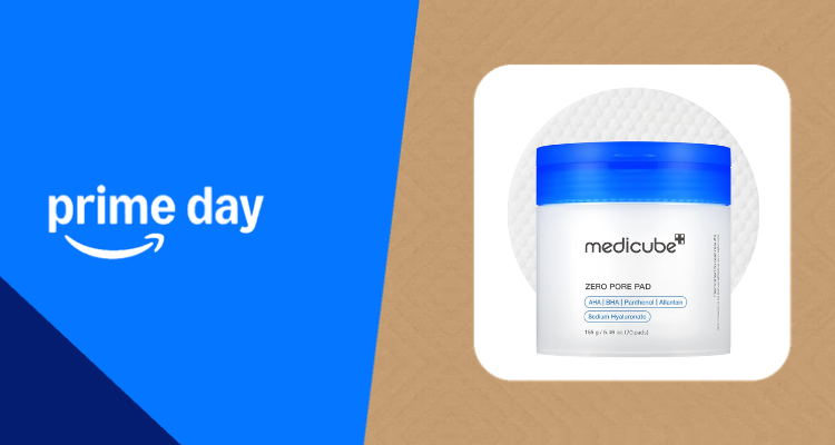 【Prime Day】别再挤黑头了❗medicube零毛孔棉片70片仅£11！一擦即净，黑头闭口说再见！