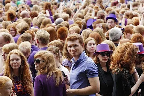 Red Heads of London 聚会来了！一起庆祝世界红发日，拥抱独一无二的发色