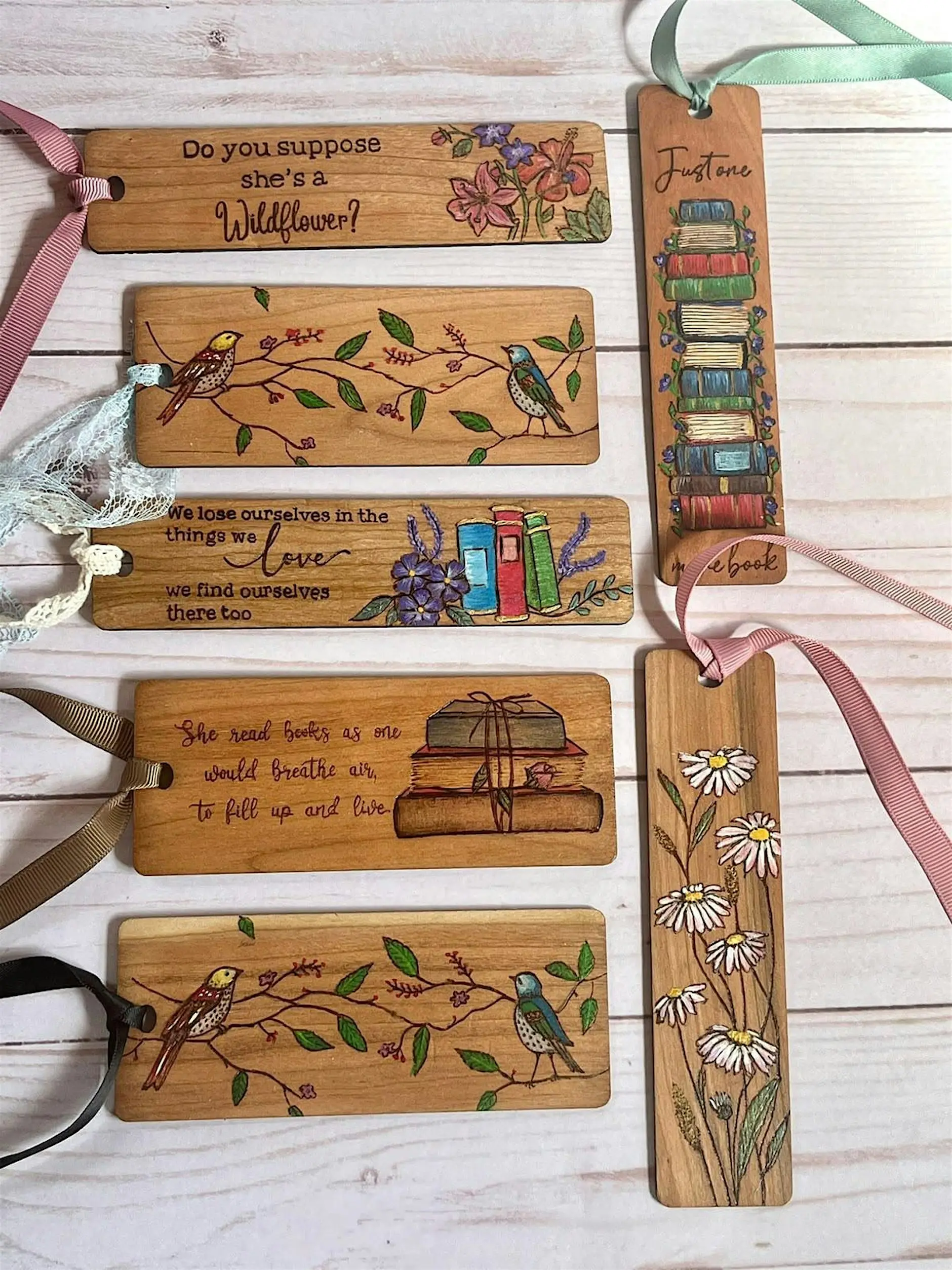 Creating Wooden Bookmarks 活动来了！动手做一枚有温度的书签