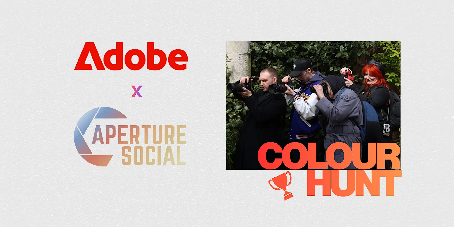 Adobe x Aperture Social: Colour Hunt 伦敦来了！寻找色彩，赢取年度Adobe会员！