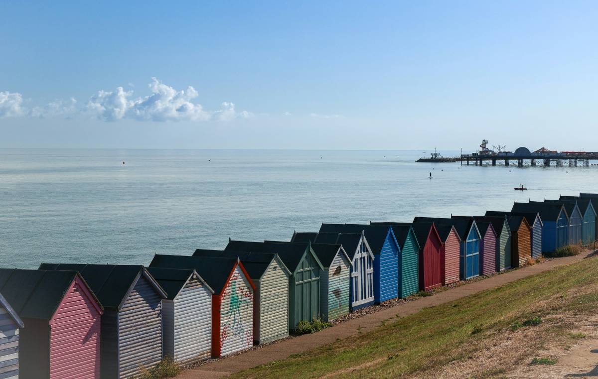 Herne Bay Beach 一日游来了！从伦敦坐火车90分钟，就能收获一片比怀特斯特布尔更安静的海滩
