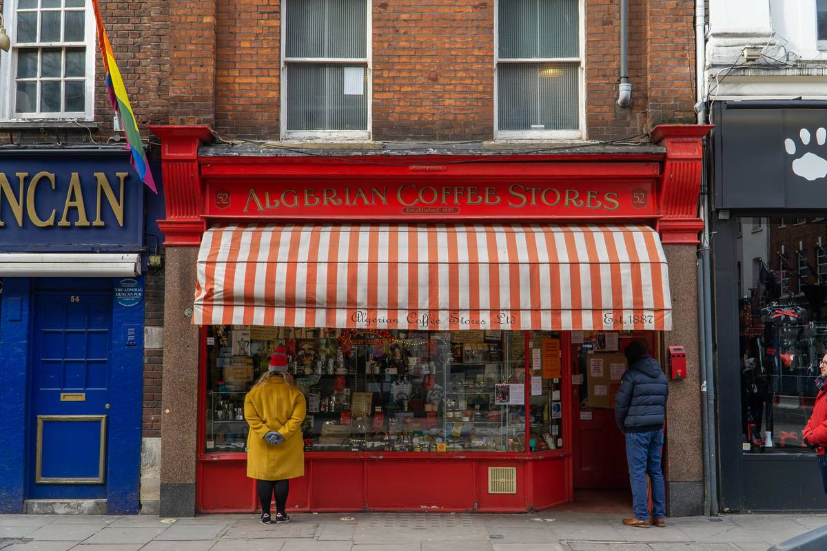 One of London’s oldest coffee shops is right in the heart of Soho with more than 130 years of history – and espresso still costs just £1.50