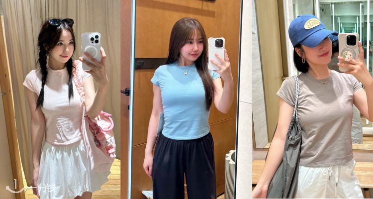 夏日缤纷配色🌈lululemon「Baby Tee」新色上线!🩵收象牙白、浅灰色、淀粉蓝等!