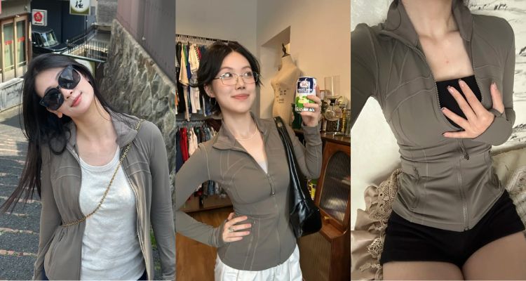 🤎lululemon「游牧灰Define夹克」好价捡漏❗折后仅£84!质感高级到哭+配色高级!