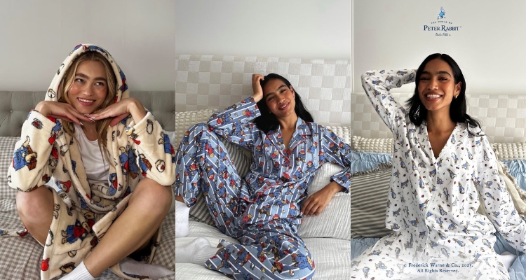 在家也要美美哒💤Skinnydip London「睡衣专场」3折起😍迪士尼、彼得兔等联名一套£15起！